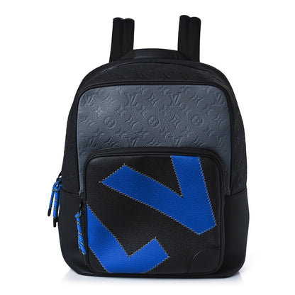 Louis Vuitton Taurillon Monogram Calfskin Dean Backpack Gray 1 of 8