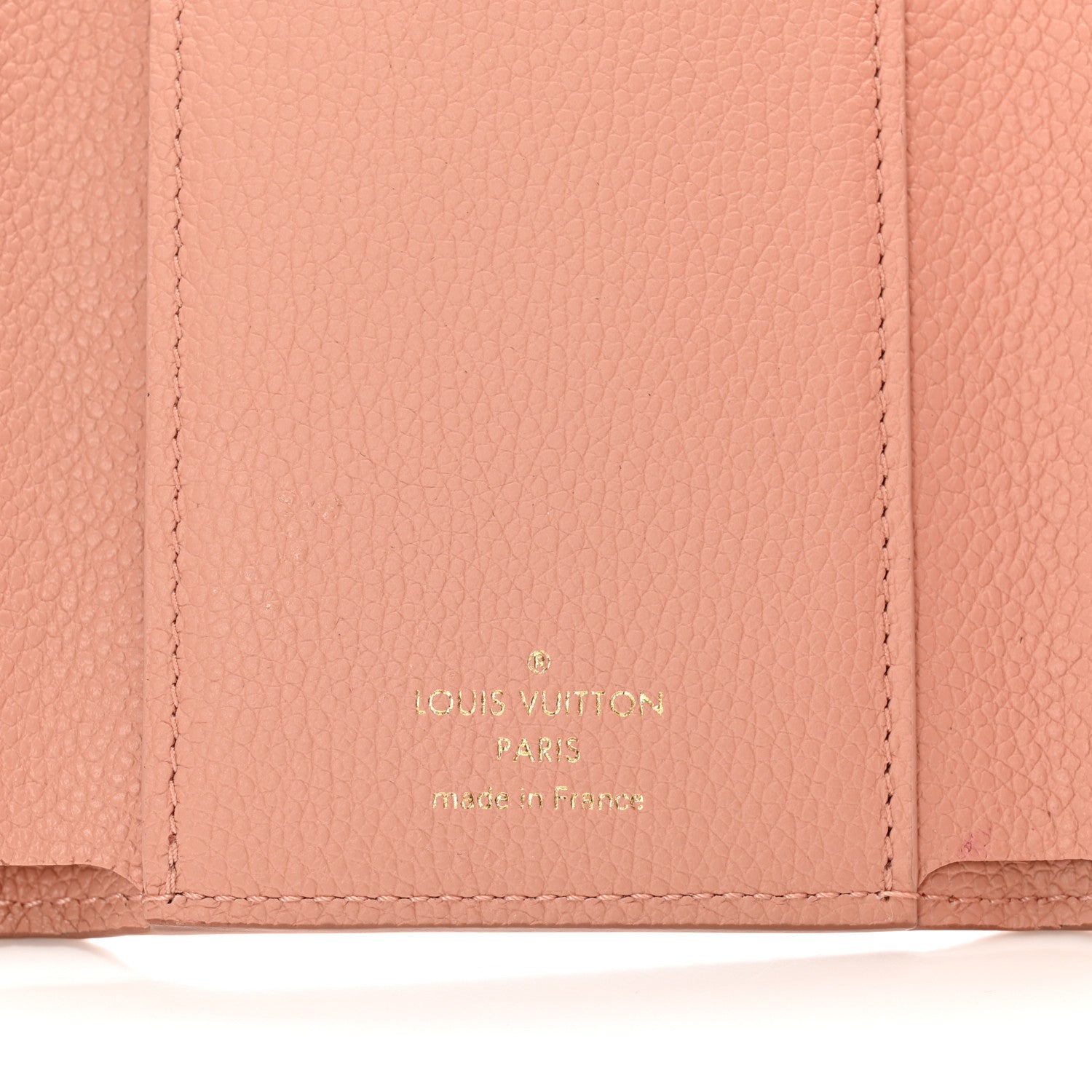 Louis Vuitton Empreinte Monogram Giant Victorine Wallet Rose Trianon Creme 7 of 8