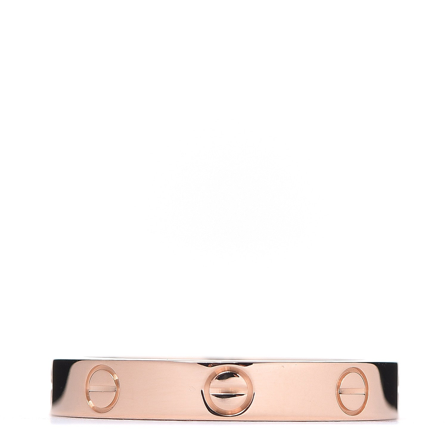 Cartier 18K Pink Gold 3.5mm LOVE Wedding Band Ring 57 8 1 of 4