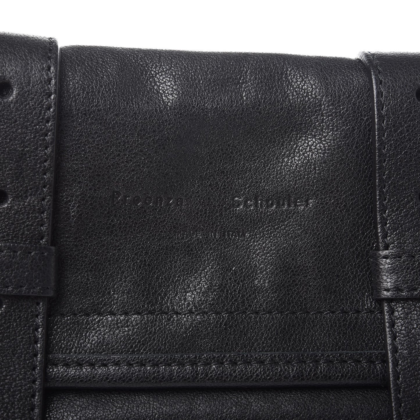 Lambskin PS1 Pochette Clutch Black