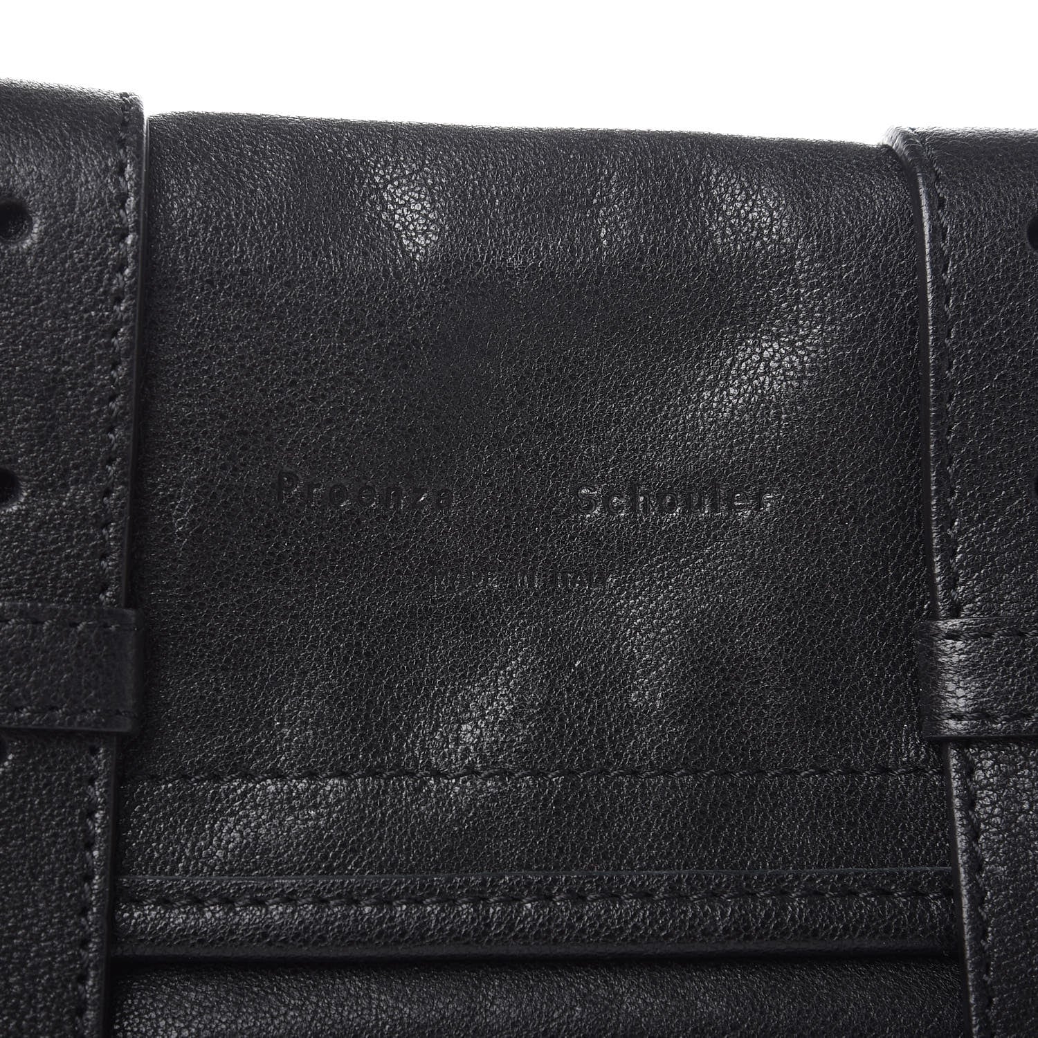 Proenza Schouler Lambskin PS1 Pochette Clutch Black 5 of 8