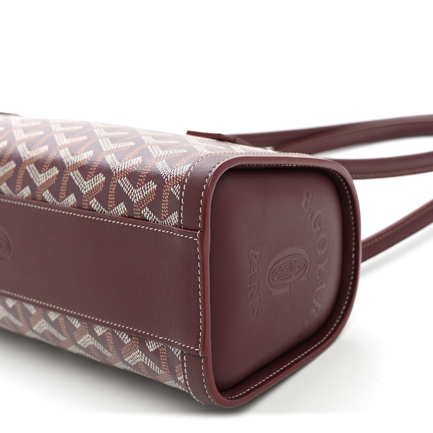 Goyardine Bonbonniere Bag Bordeaux