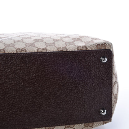 Gucci Monogram Large Eclipse Tote Dark Brown 8 of 12