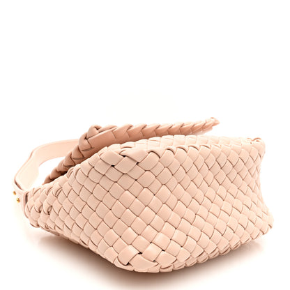 Bottega Veneta Nappa Intreccio Mini Cobble Shoulder Bag Lotus 4 of 10