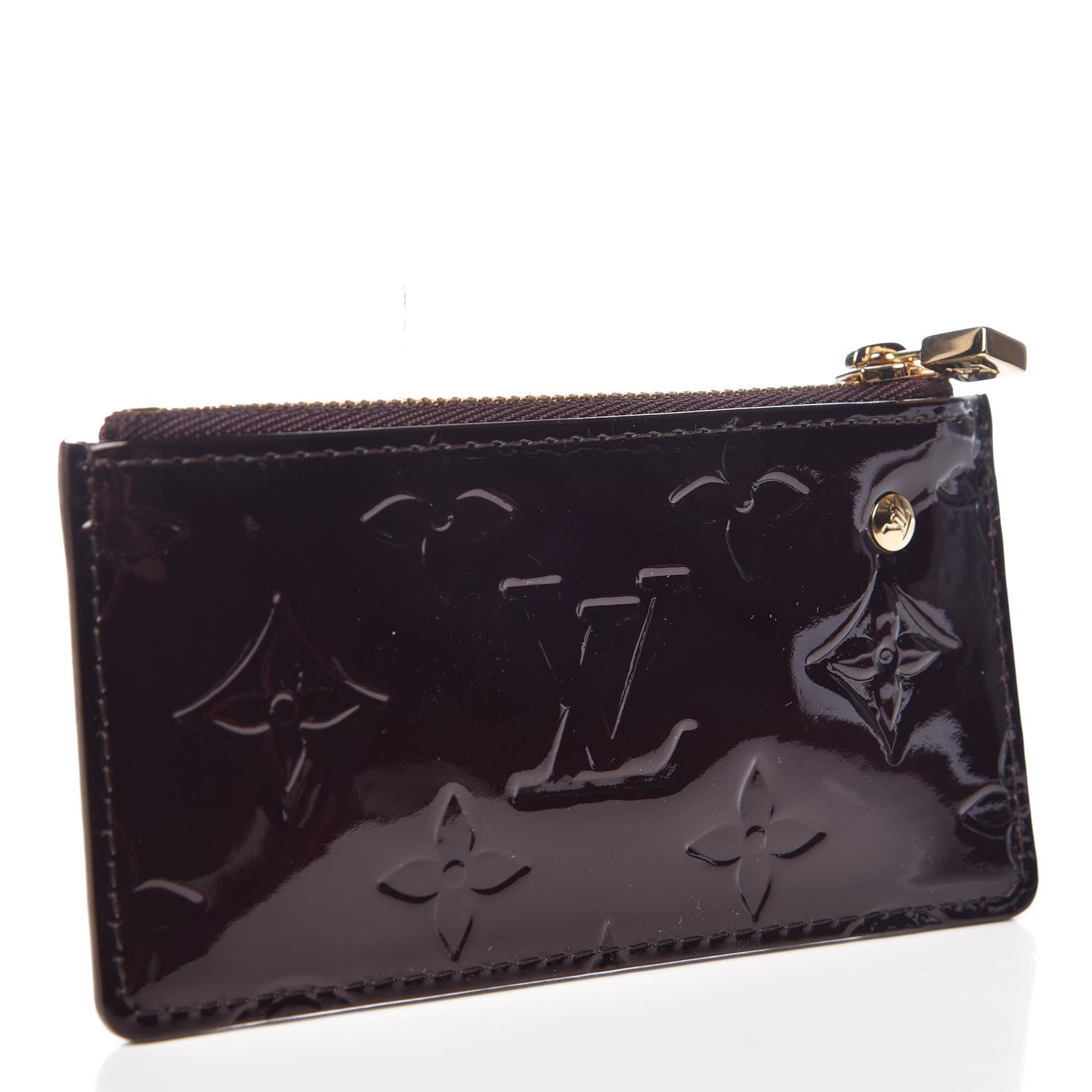 Louis Vuitton Vernis Pochette Key Pouch Amarante 3 of 7