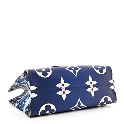 Louis Vuitton Monogram Escale Onthego GM Blue 4 of 15