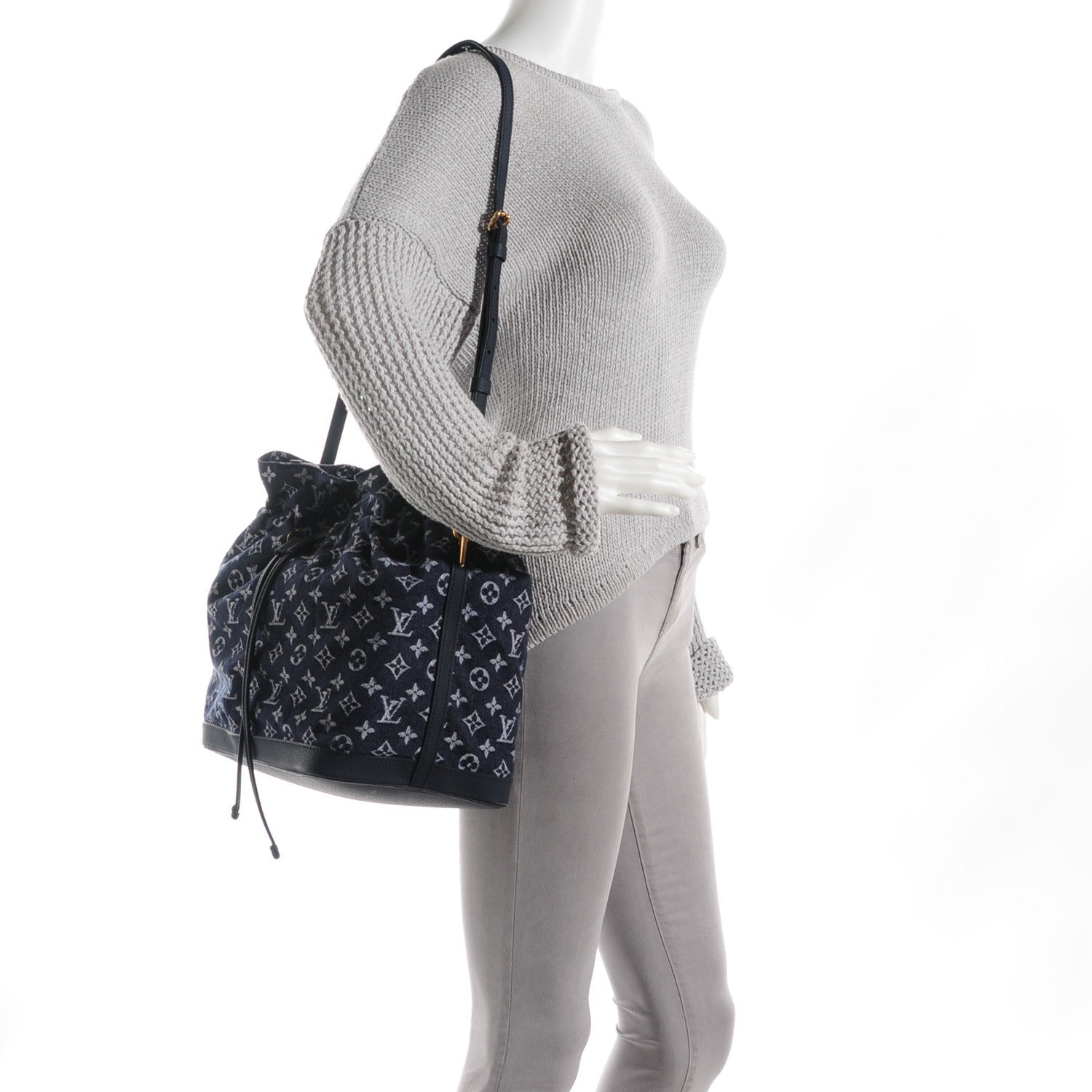 Louis Vuitton Denim Noefull MM Grand Blue 2 of 7