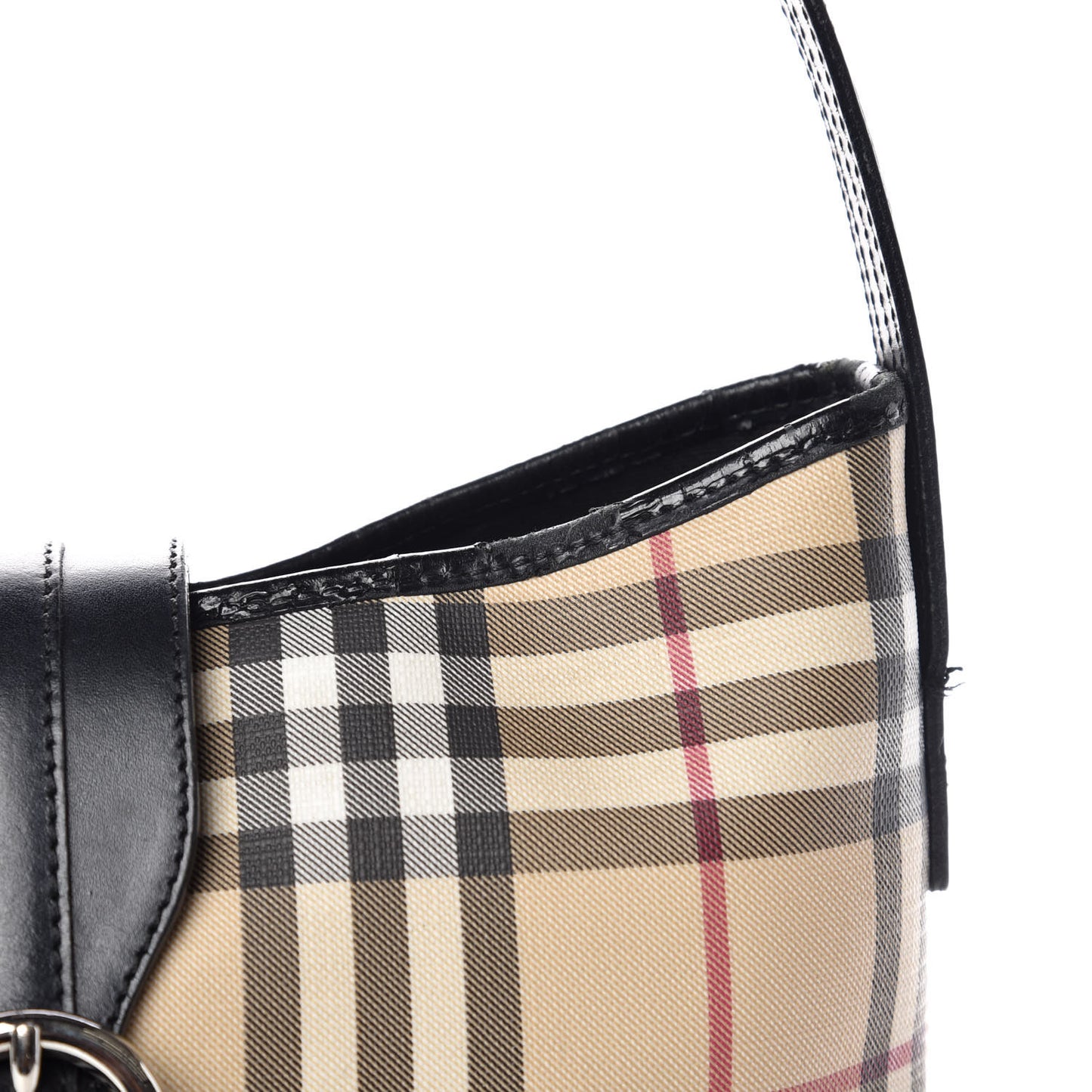House Check Shoulder Black