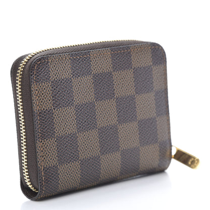 Louis Vuitton Damier Ebene Zippy Coin Purse 3 of 8