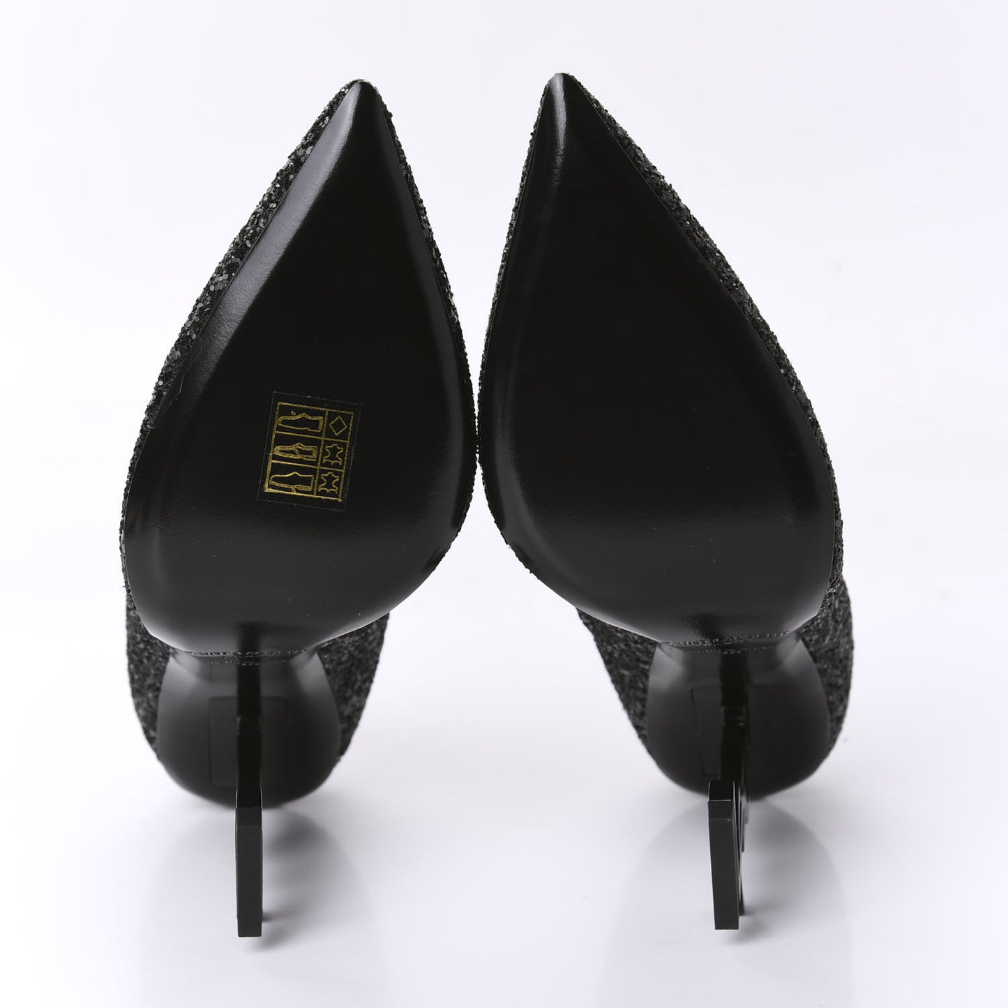 Glitter Opyum 100 Pumps 38 Black