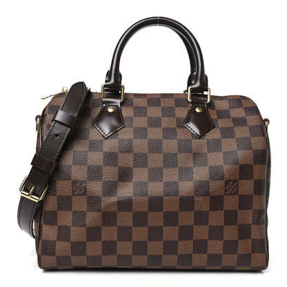 Louis Vuitton Damier Ebene Speedy Bandouliere 25 1 of 10