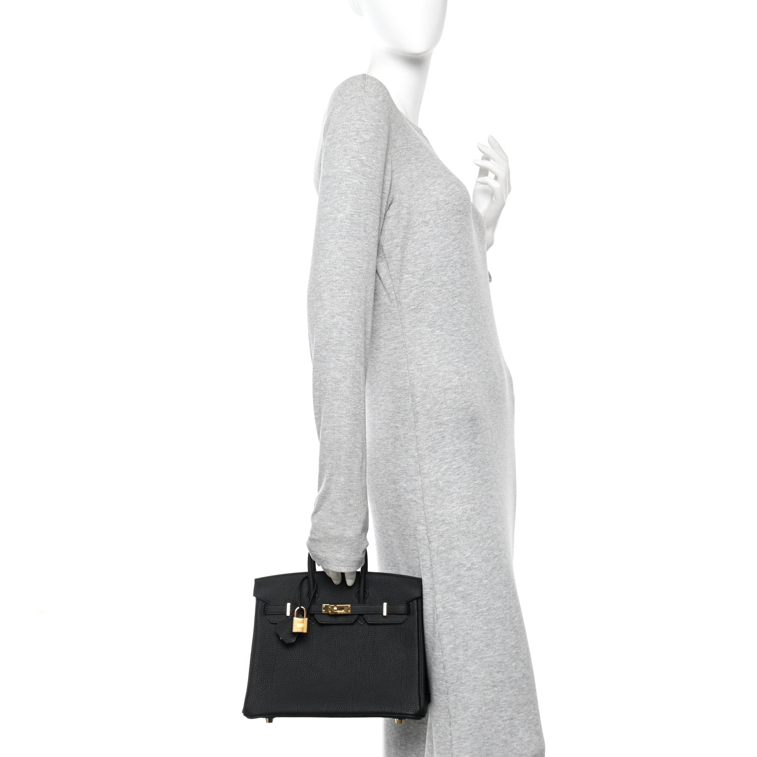 Hermes Togo Birkin 25 Black 2 of 13