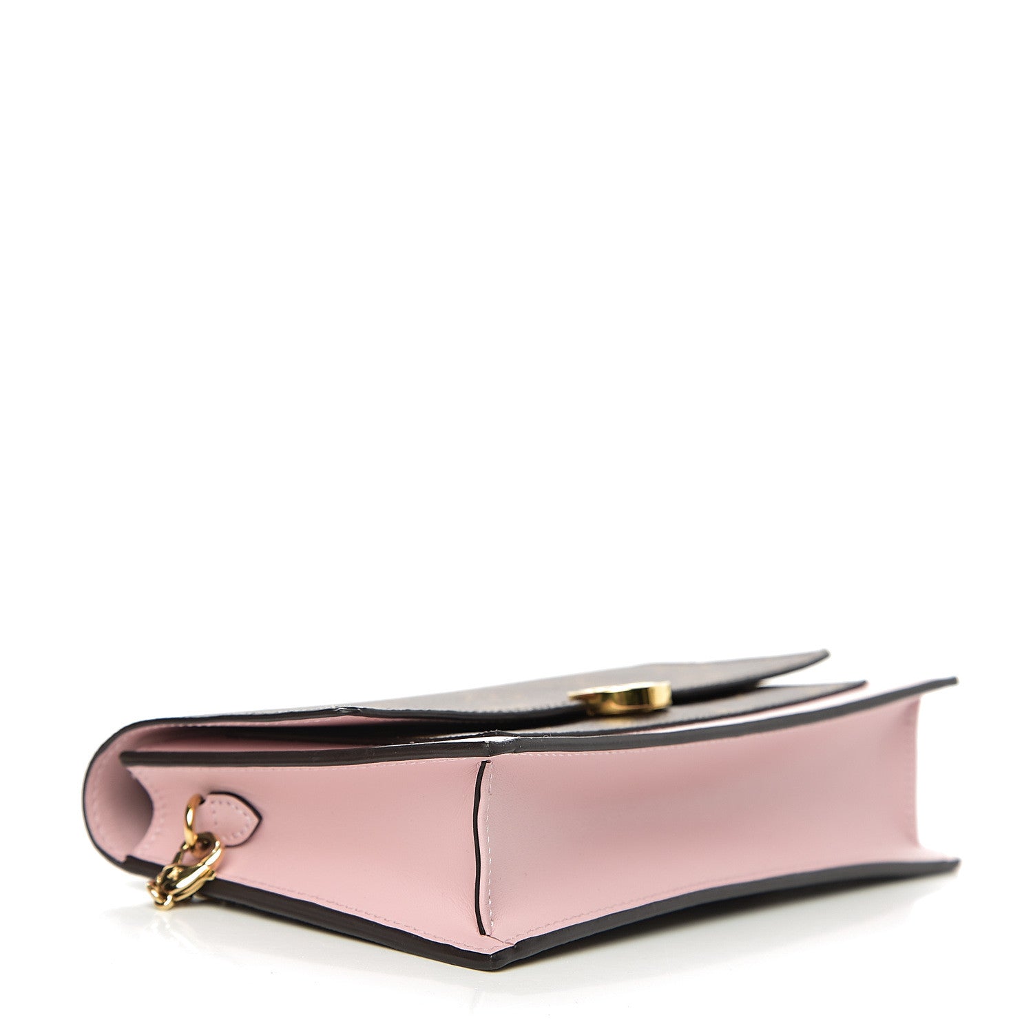 Louis Vuitton Monogram Flore Chain Wallet Rose Ballerine 3 of 9