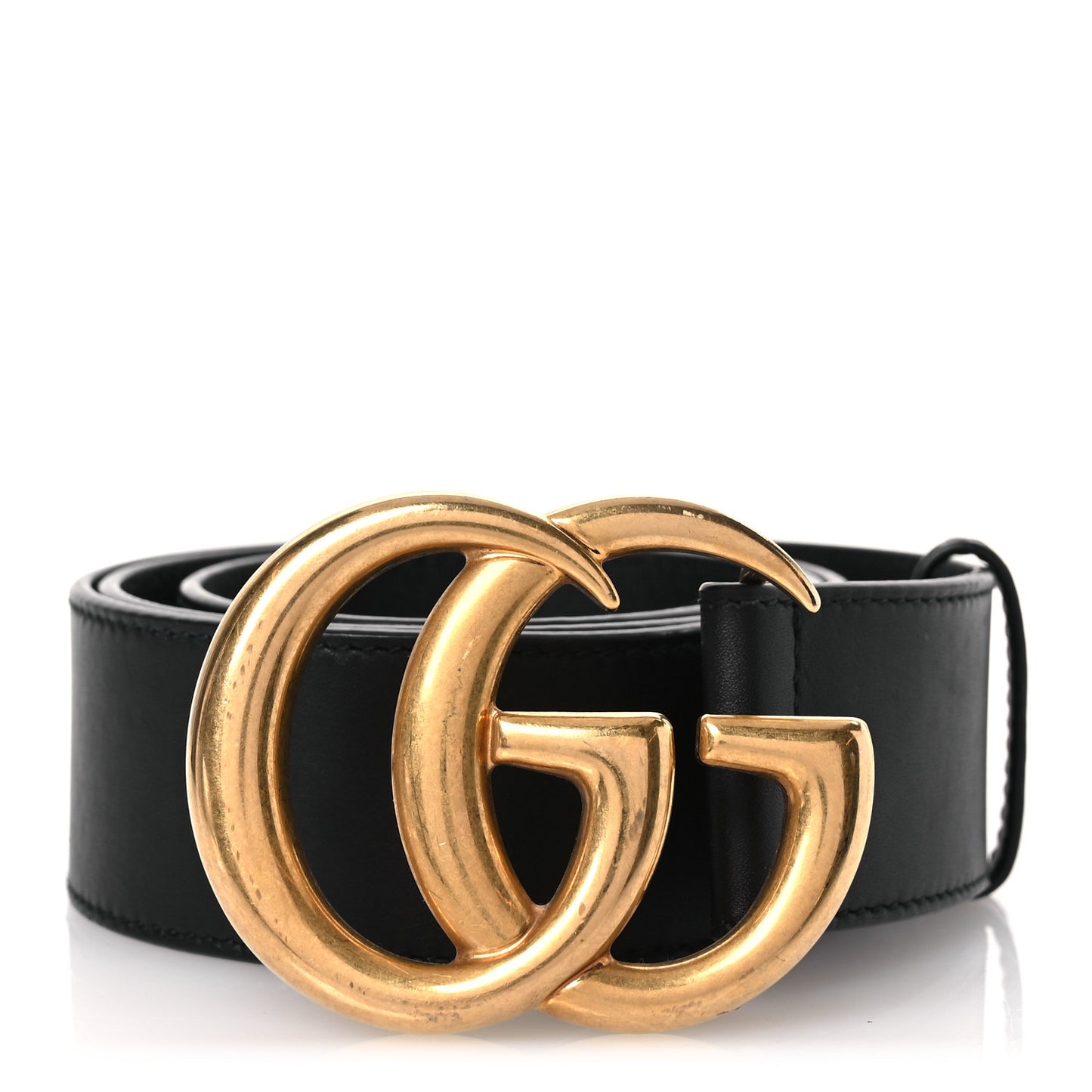 Calfskin Double G 40mm Belt 80 32 Black