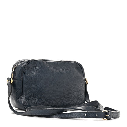 Gucci Pebbled Calfskin Small Soho Disco Bag Blue 3 of 16