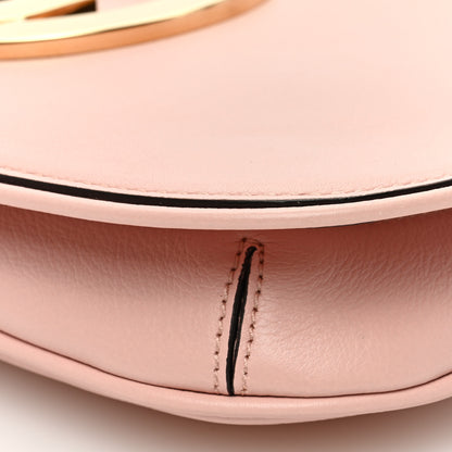 Gucci Roxy Calfskin Blondie Chain Shoulder Flap Bag Powder Pink 10 of 10