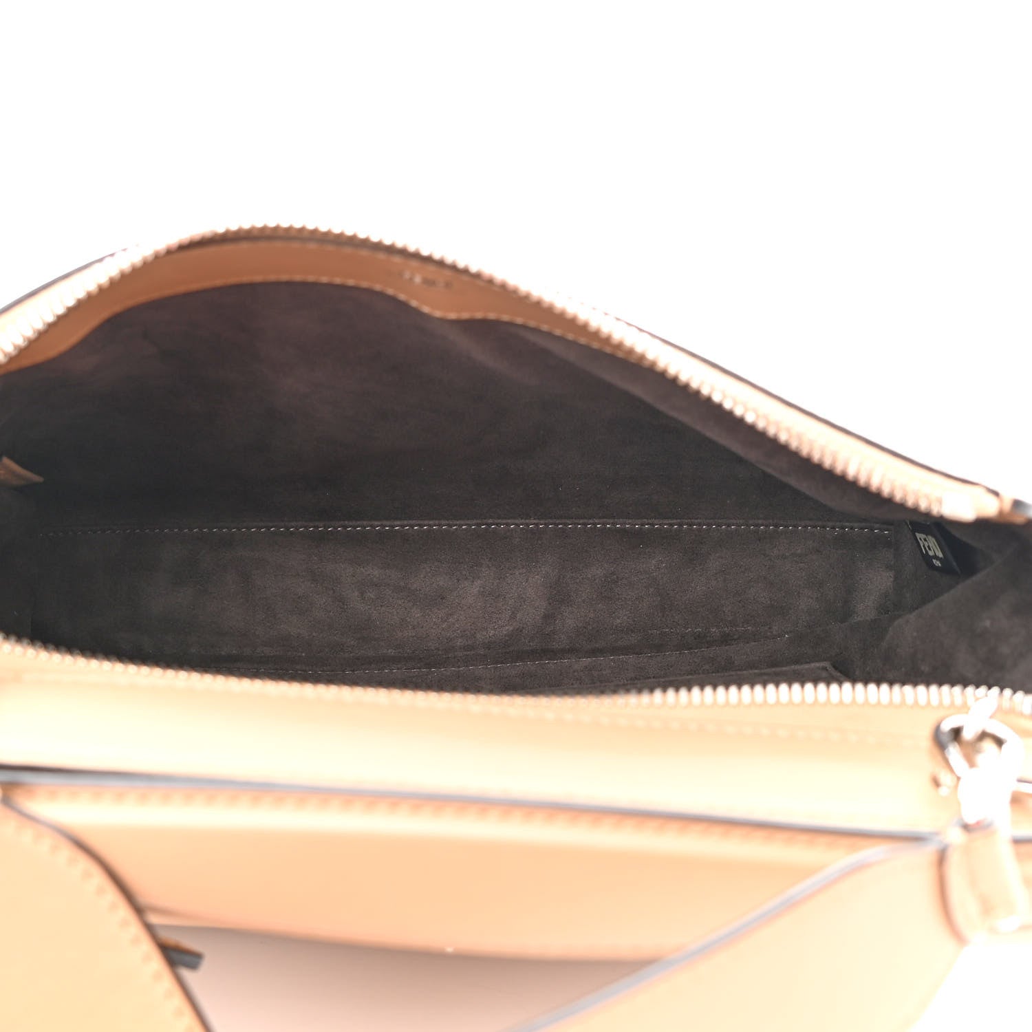 Fendi Vitello Baltico Dolce DotCom Satchel Cuoio Mirto 4 of 10