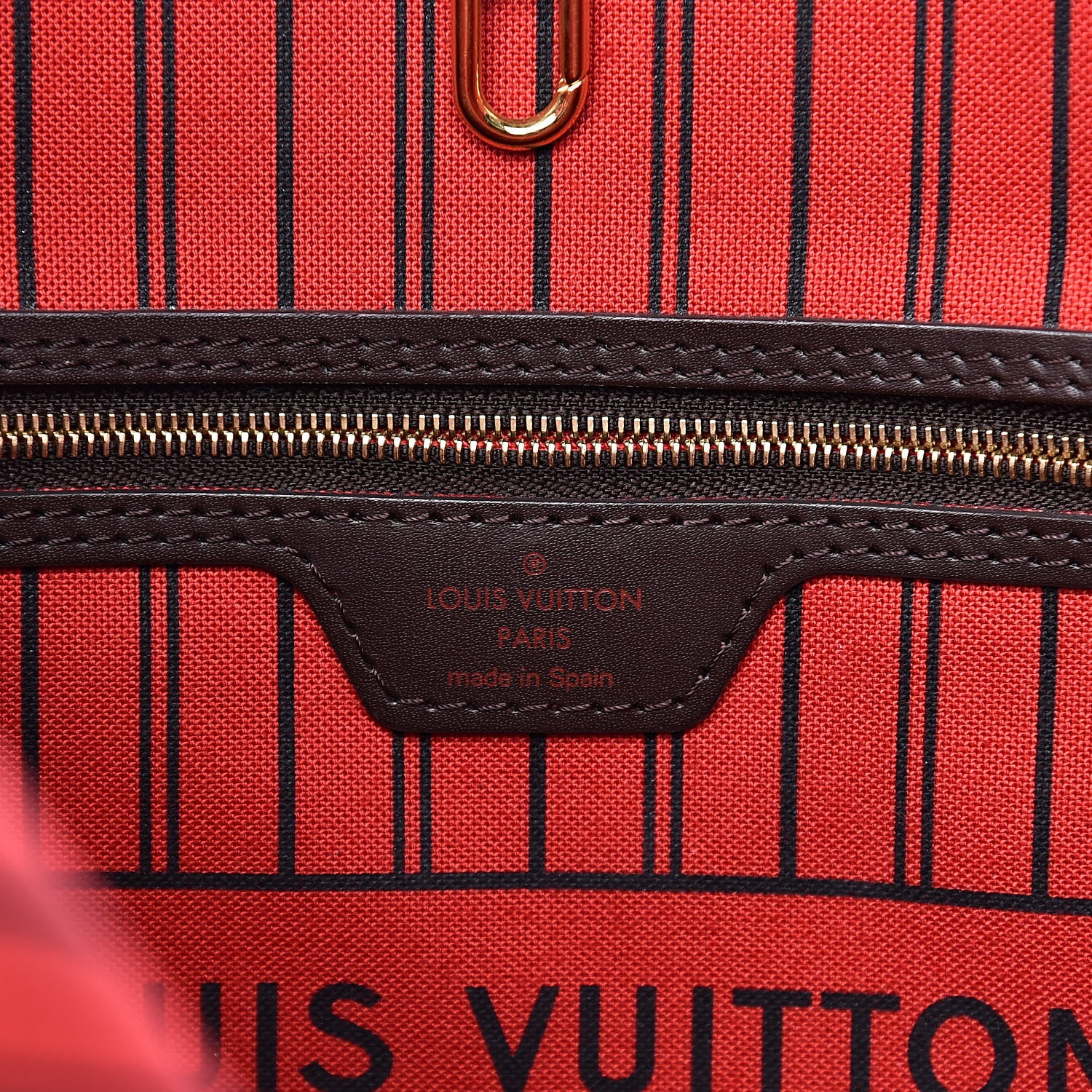 Louis Vuitton Damier Ebene Neverfull MM 7 of 11