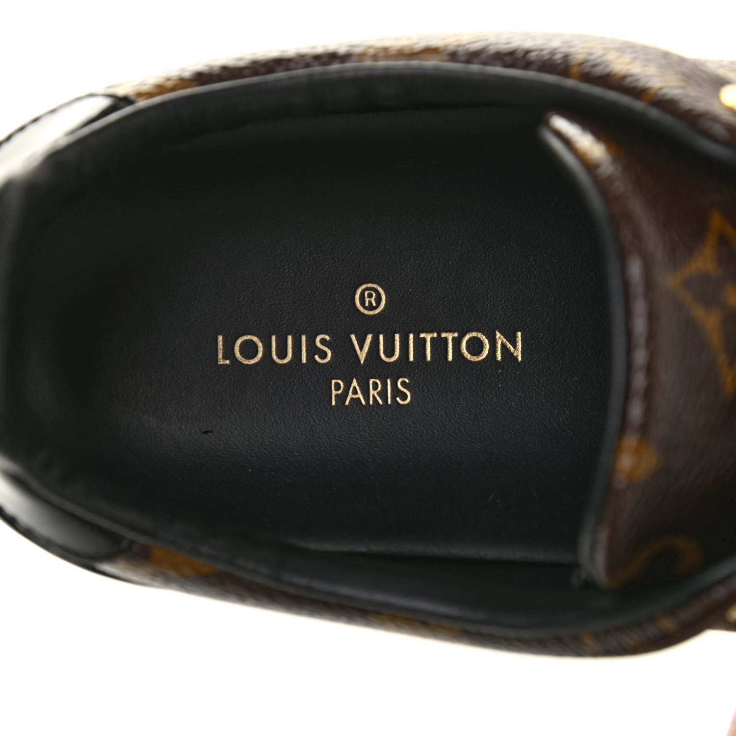 Louis Vuitton Patent Monogram Frontrow Sneakers 35.5 6 of 10