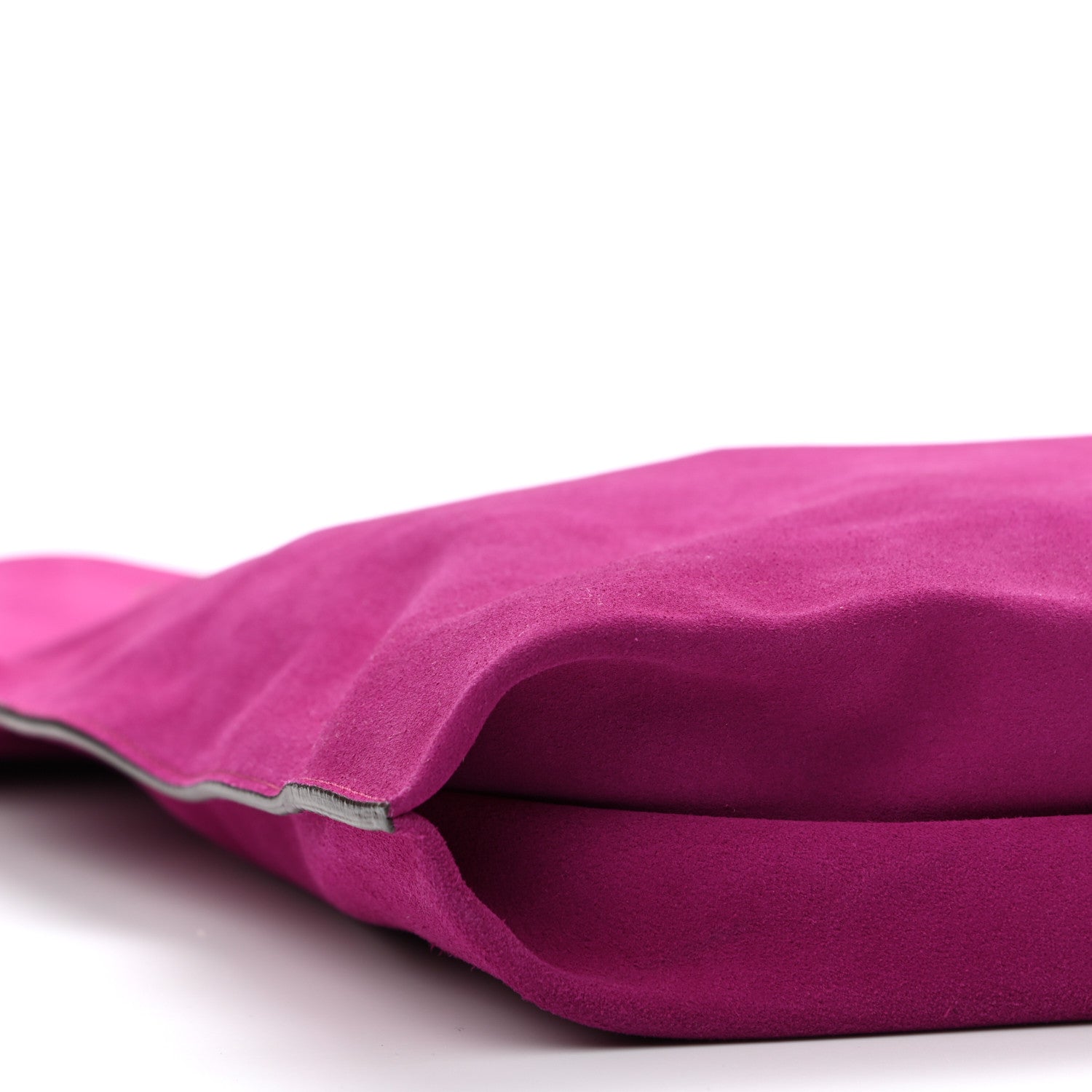 Tom Ford Suede Large Alix Padlock Zip Shoulder Bag Fuchsia 10 of 11