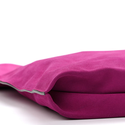 Tom Ford Suede Large Alix Padlock Zip Shoulder Bag Fuchsia 10 of 11