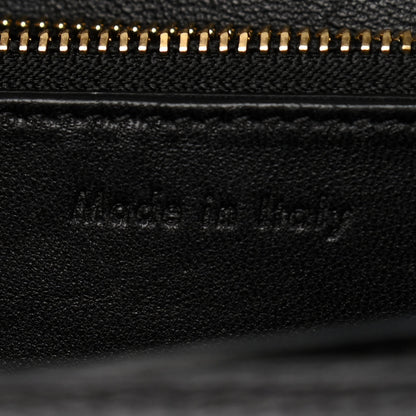 Celine Liege Calfskin Medium Classic Box Flap Bag Black 7 of 10