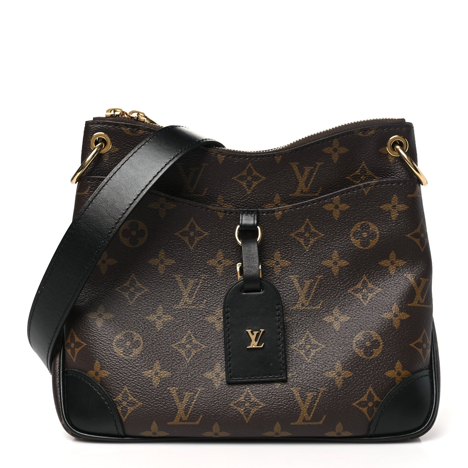 Louis Vuitton Monogram Odeon PM Black 1 of 10