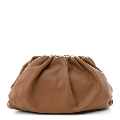 Bottega Veneta Smooth Butter Calf The Pouch Oversized Clutch Cammello 1 of 10