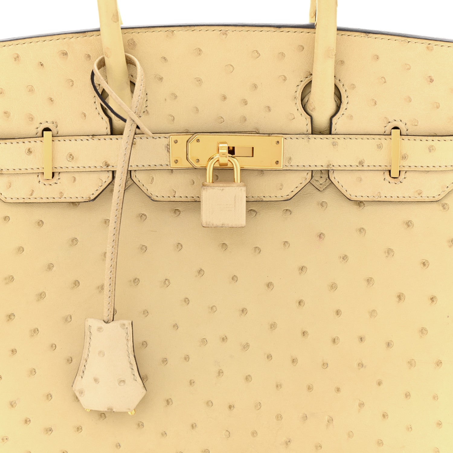 Hermes Ostrich Birkin 30 Parchemin 8 of 11