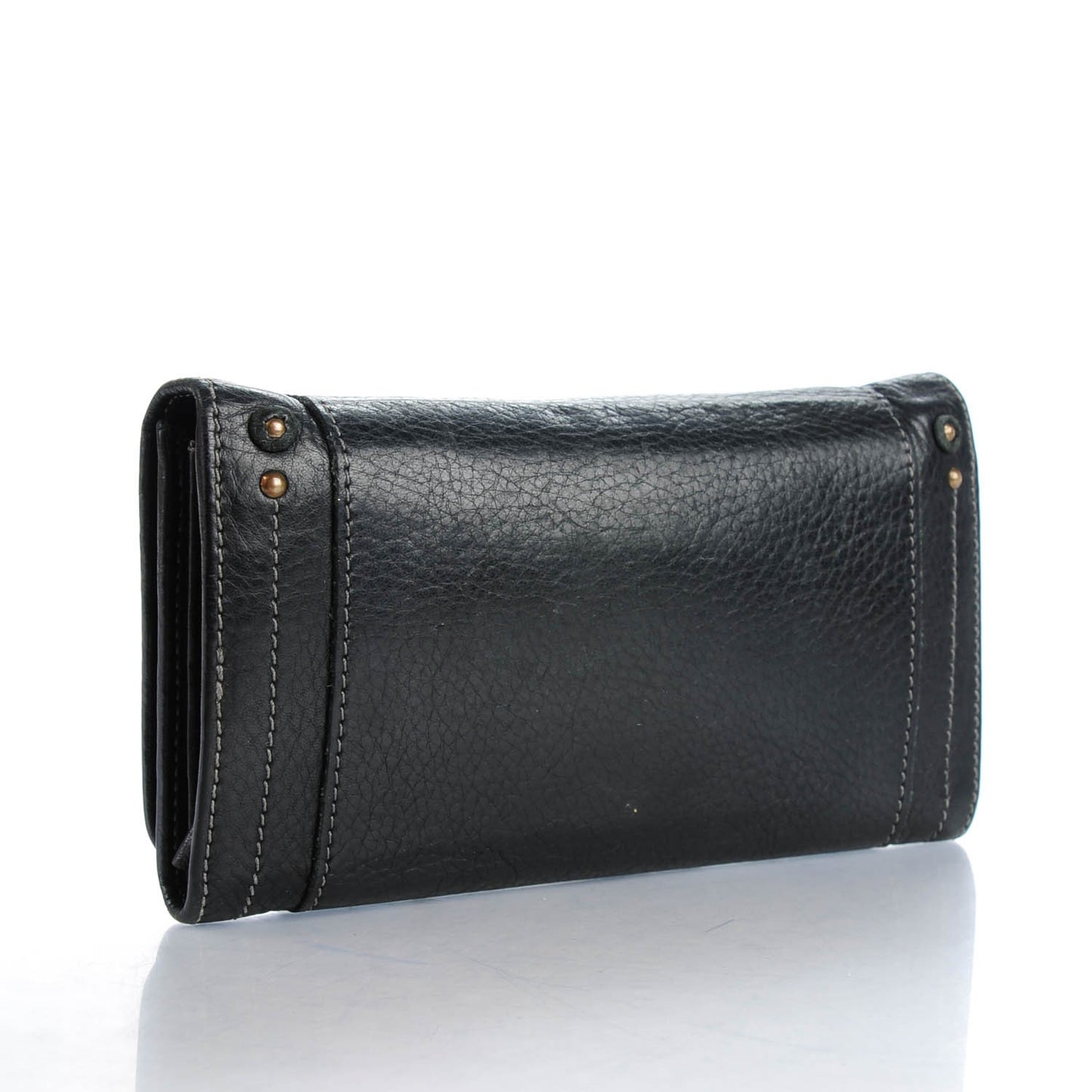 Calfskin Paddington Wallet Black