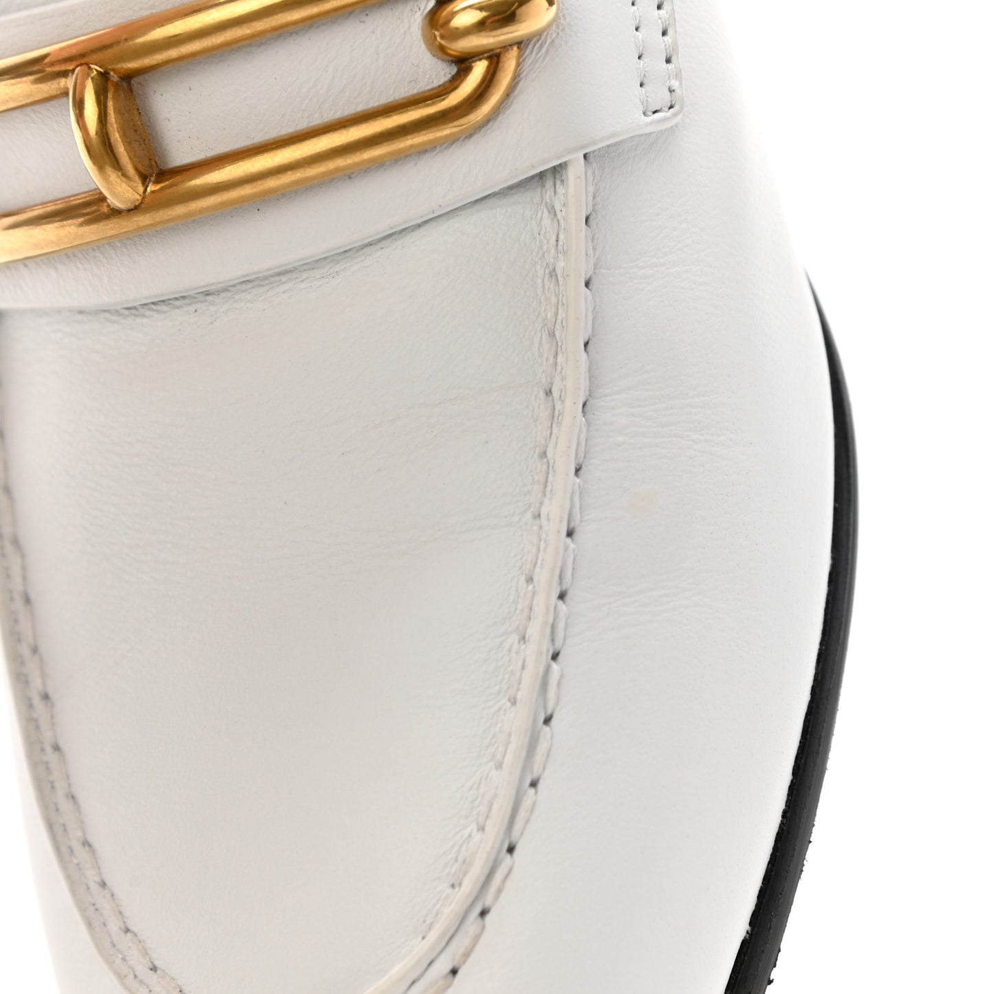 Calfskin Womens Colette Loafers 37 White