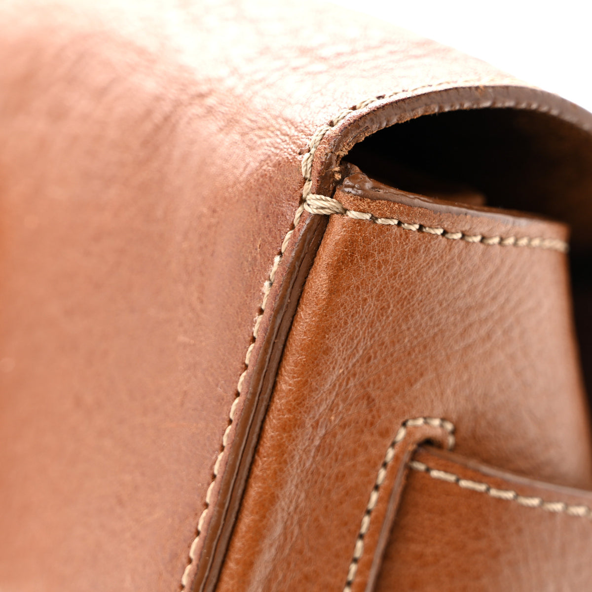 Natural Leather Bayswater Oak