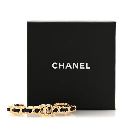 Chanel Lambskin CC Chain Bracelet M Black 5 of 5