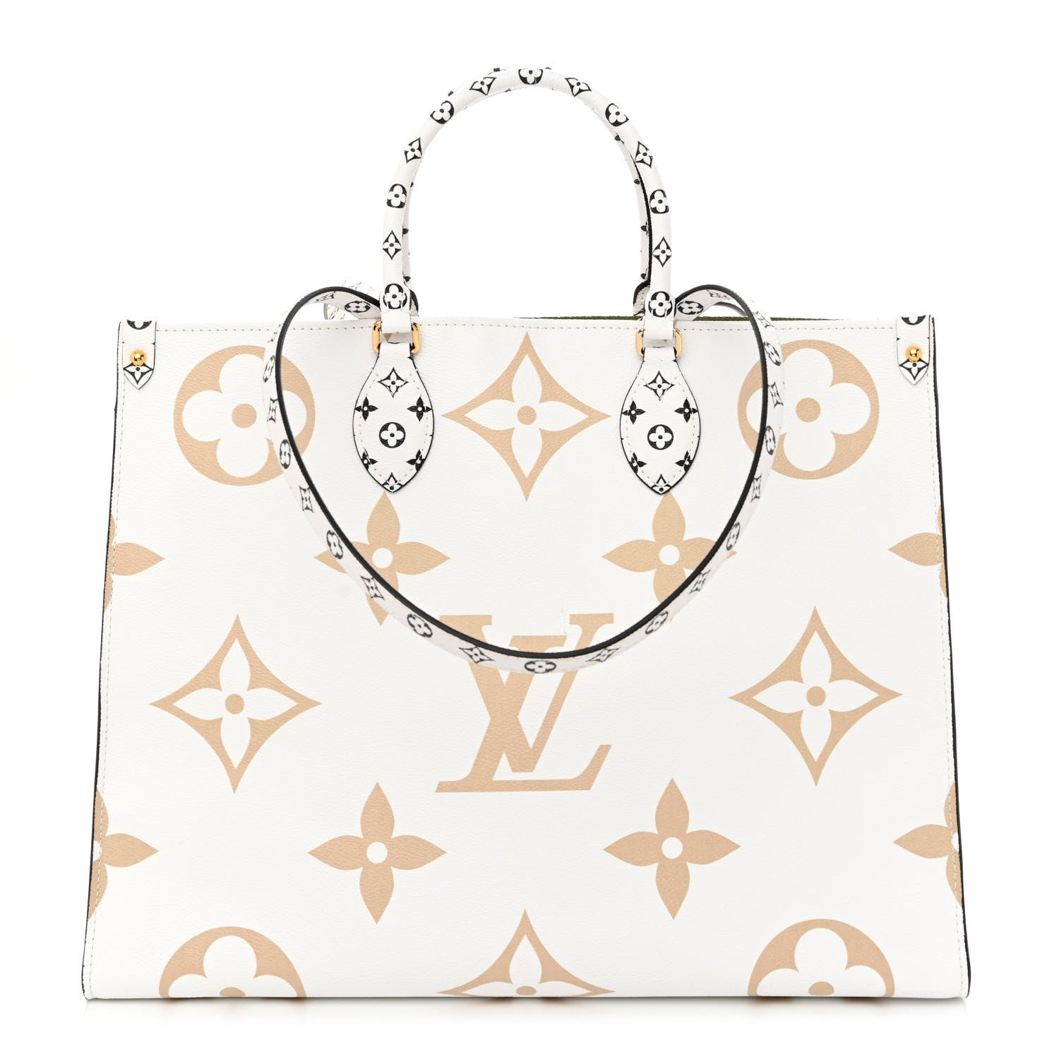 Louis Vuitton Monogram Giant Onthego GM Kaki Beige 1 of 10