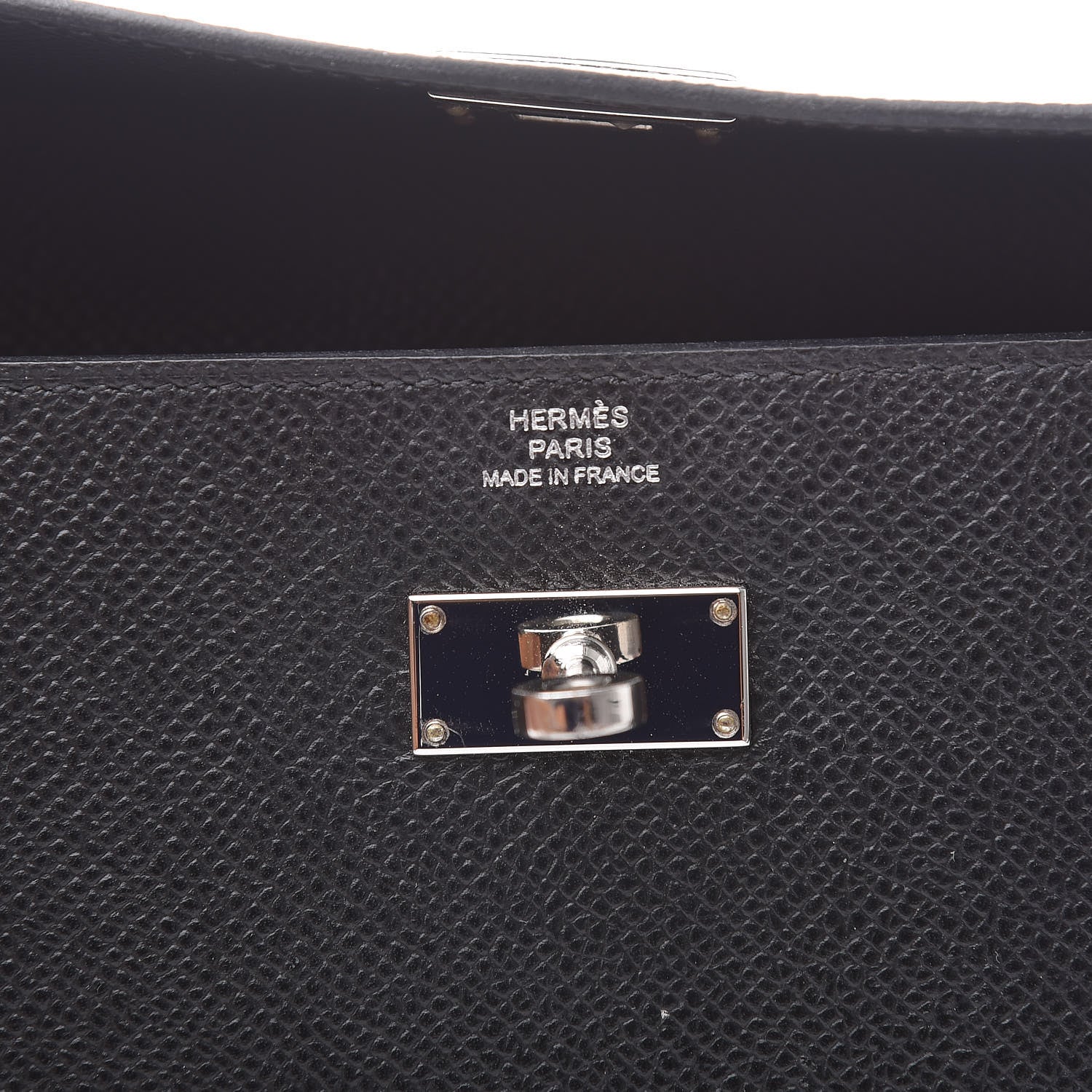 Hermes Epsom Kelly Longue Wallet Black 6 of 8