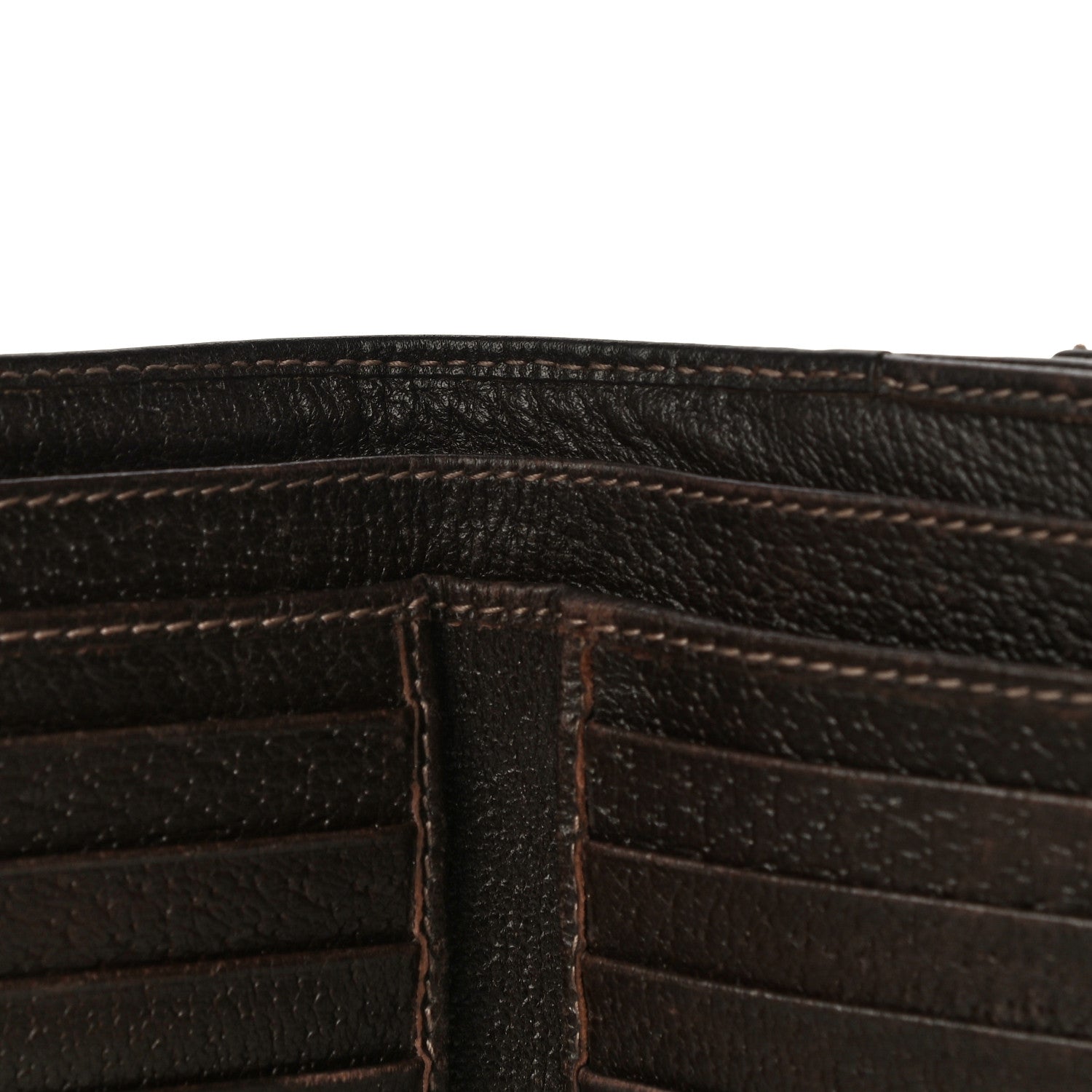 Gucci Monogram D Ring Compact Wallet Dark Brown 14 of 18