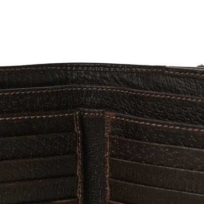 Gucci Monogram D Ring Compact Wallet Dark Brown 14 of 18