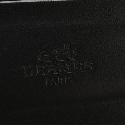 Hermes Calfskin Studded Oran Sandals 40 Black 8 of 11