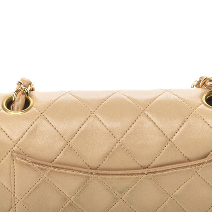 Chanel Lambskin Quilted Mini Square Flap Beige 10 of 18