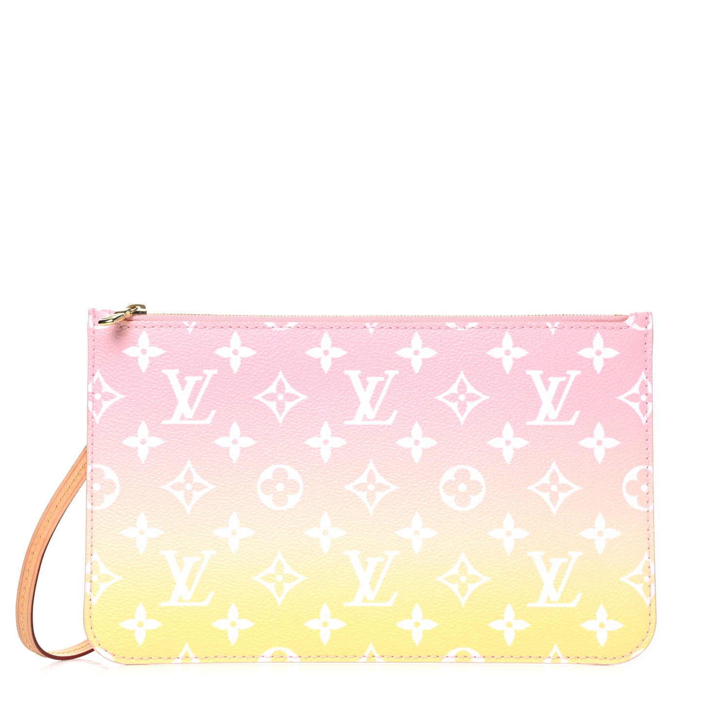 Monogram By The Pool Neverfull MM Pochette Light Pink