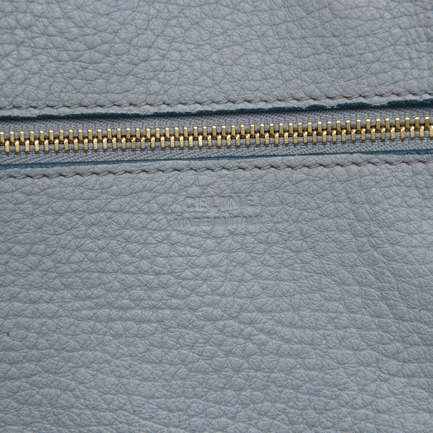 Crisped Calfskin Small Tie Knot Tote Light Blue