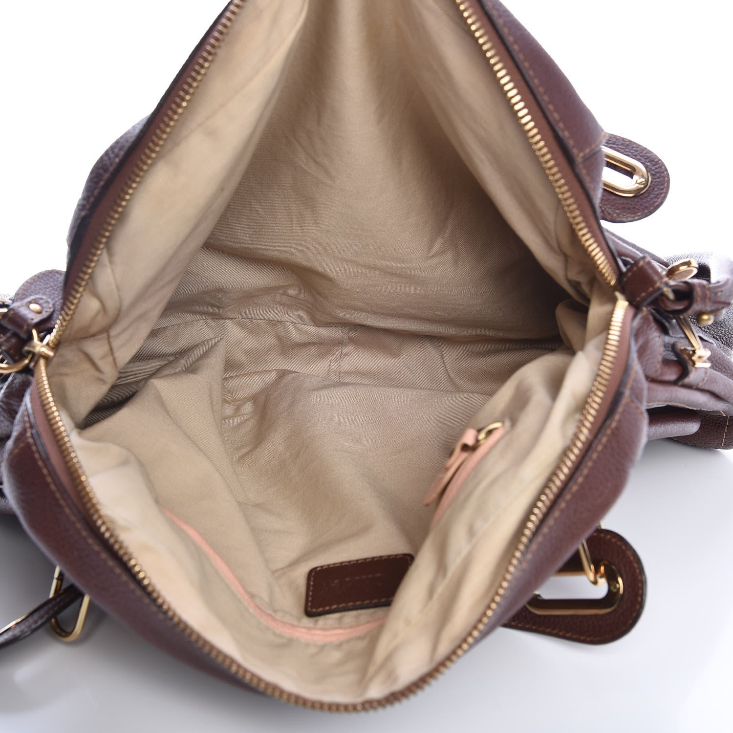 Chloe Calfskin Large Paraty Chocolate 8 of 20