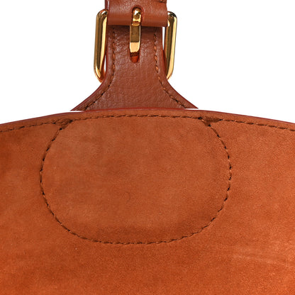 Christian Dior Grained Calfskin Medium Whipstitched Bobby Bag Dark Tan 16 of 25