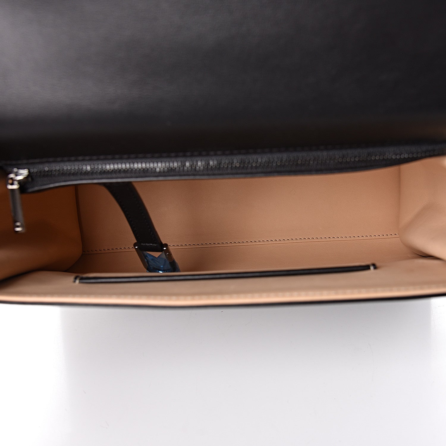 Delvaux Smooth Calfskin GM Tempete Satchel Black 5 of 11