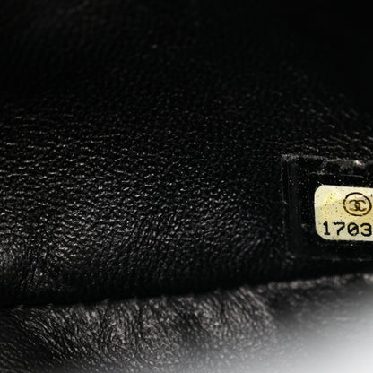 Chanel Striated Patent Quilted Mini Rectangular Flap Black 7 of 10