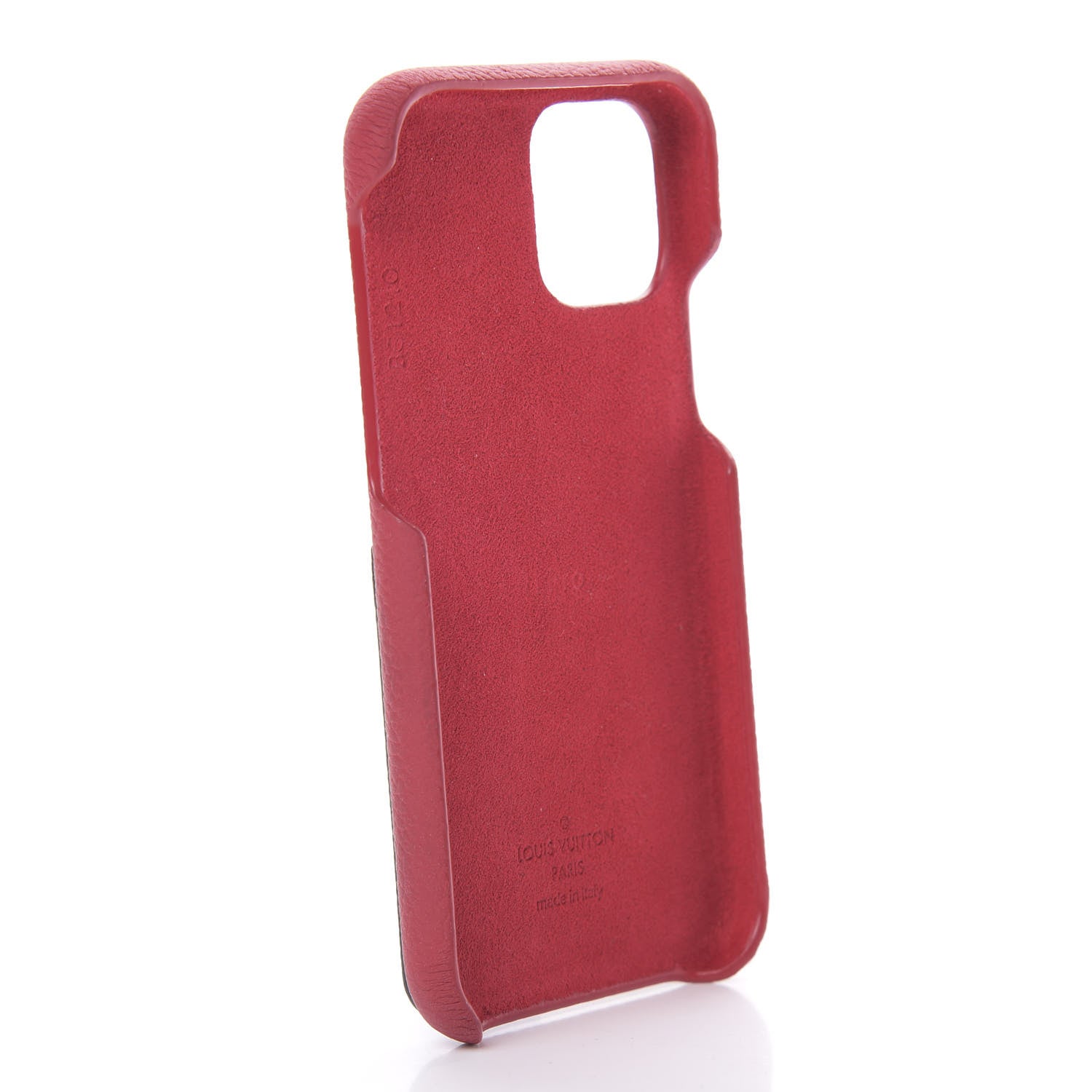 Louis Vuitton Calfskin Monogram iPhone 11 Pro Bumper Scarlet 3 of 9