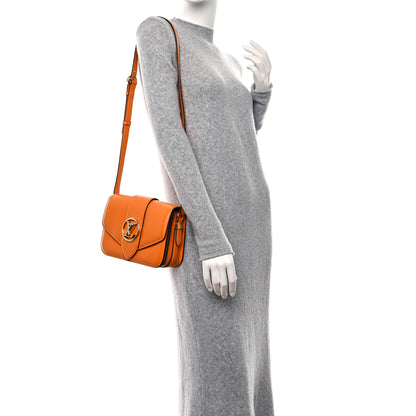 Louis Vuitton Smooth Calfskin LV Pont 9 Summer Gold 2 of 9