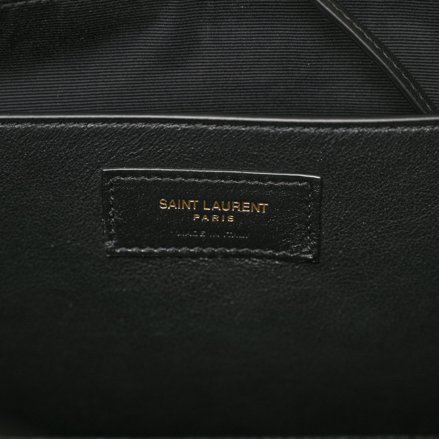 Saint Laurent Lambskin Matelasse Monogram Large Jamie 4.3 Black 6 of 11