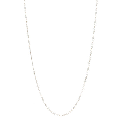 Tiffany 18K Rose Gold Oval Link Chain Necklace 30" 1 of 4