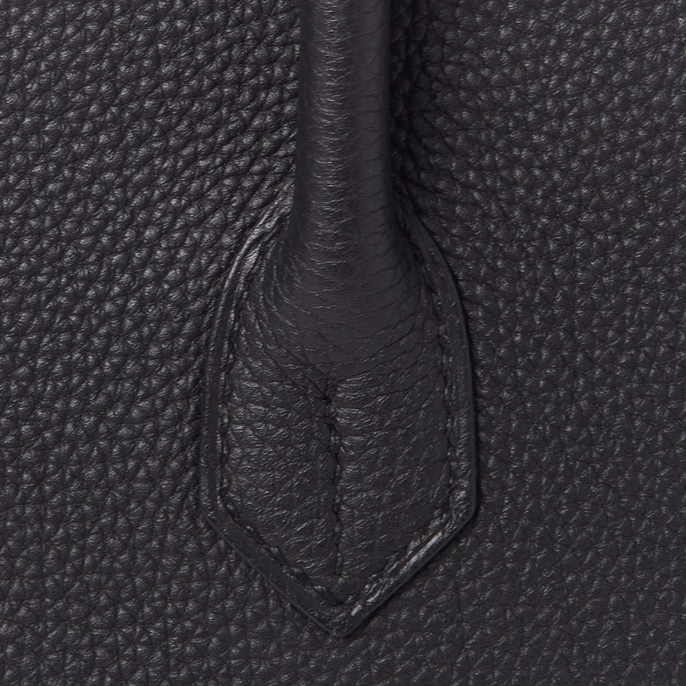 Togo Verso Birkin 35 Black Bleu Agate